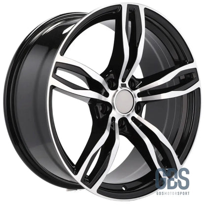 Pack 4 jantes Type 343M Noir poli BMW R18’’ X 8’’ ET20 - Jantes et pneus - GDS Motorsport