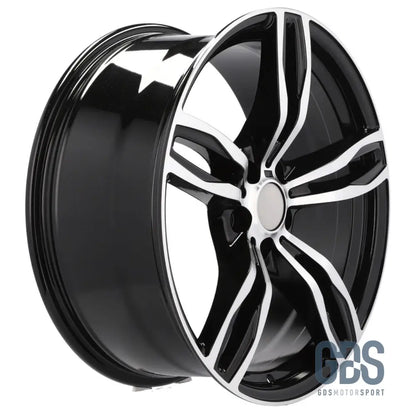Pack 4 jantes Type 343M Noir poli BMW R19’’ X 8,5’’ ET33 9 ET38 - Jantes et pneus - GDS Motorsport