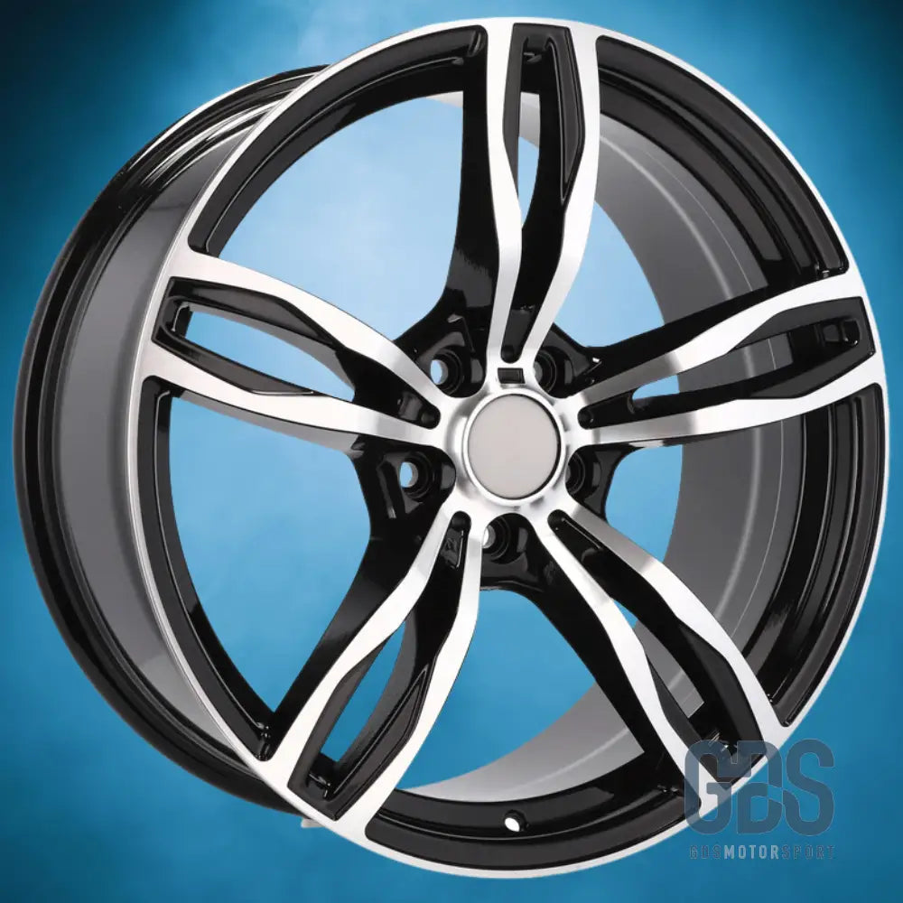 Pack 4 jantes Type 343M Noir poli BMW R19’’ X 8,5’’ ET33 9 ET38 - Jantes et pneus - GDS Motorsport