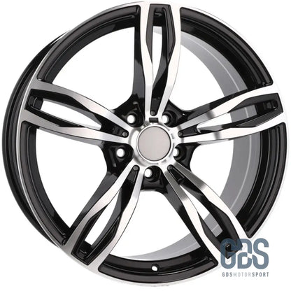 Pack 4 jantes Type 343M Noir poli BMW R19’’ X 8,5’’ ET33 9 ET38 - Jantes et pneus - GDS Motorsport