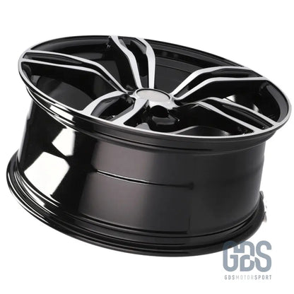 Pack 4 jantes type 343m noir poli bmw r20’’ x 8,5’’ et33 9,5 et38 - jantes et pneus