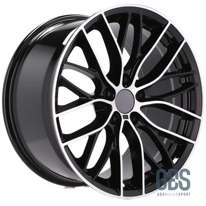 Pack 4 jantes Type 405M noir poli BMW R18’’ X 8’’ ET34 9’’ ET40 - Jantes et pneus - GDS Motorsport