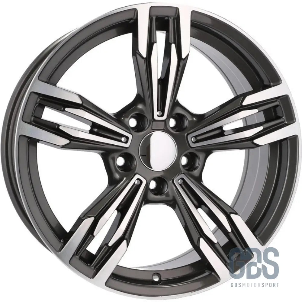 Pack 4 jantes type 433m gris poli bmw r17’’ x 8’’ et34 - jantes et pneus