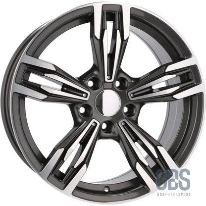 Pack 4 jantes type 433m gris poli bmw r18’’ x 8’’ et30 - jantes et pneus