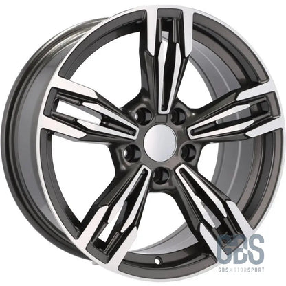 Pack 4 jantes type 433m gris poli bmw r18’’ x 8’’ et30 - jantes et pneus