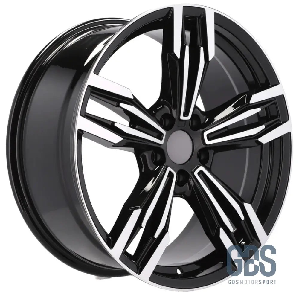Pack 4 jantes Type 433M Noir poli BMW R17’’ X 8’’ ET20 - Jantes et pneus - GDS Motorsport