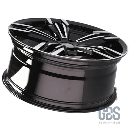 Pack 4 jantes type 433m noir poli bmw r17’’ x 8’’ et34 - jantes et pneus