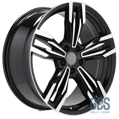 Pack 4 jantes Type 433M Noir poli BMW R19’’ X 8,5’’ ET33 9,5 ET38 - Jantes et pneus - GDS Motorsport