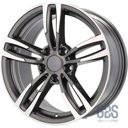 Pack 4 jantes type 437m gris poli bmw r17’’ x 8’’ et34 - jantes et pneus