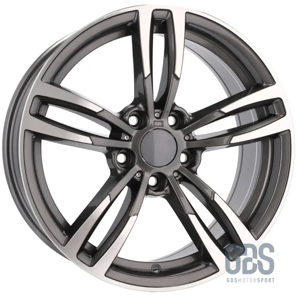 Pack 4 jantes type 437m gris poli bmw r17’’ x 8’’ et34 - jantes et pneus