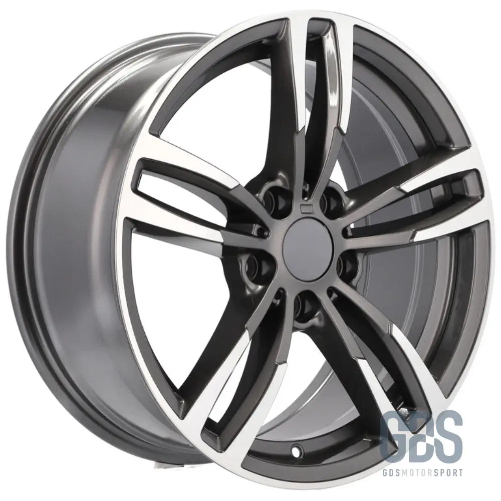 Pack 4 jantes type 437m gris poli bmw r17’’ x 8’’ et34 - jantes et pneus