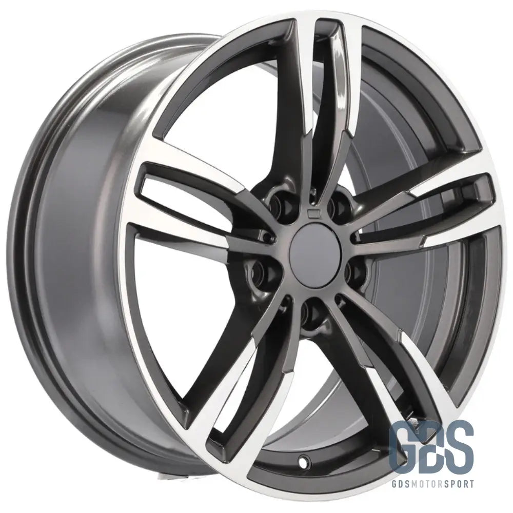 Pack 4 jantes Type 437M Gris poli BMW R17’’ X 8’’ ET34 - Jantes et pneus - GDS Motorsport