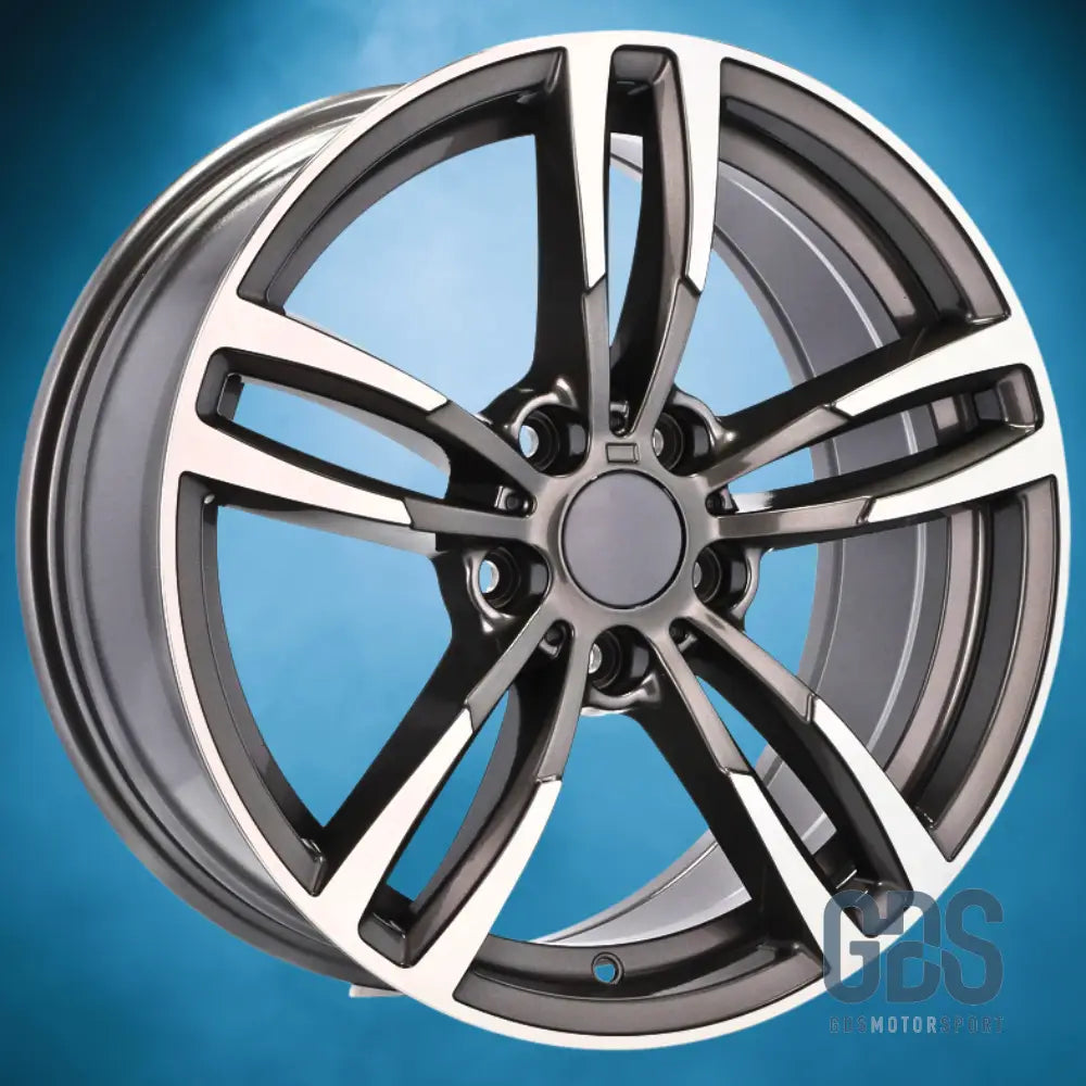 GDS Motorsport - Pack 4 jantes Type 437M Gris poli BMW R17" X 8" ET34