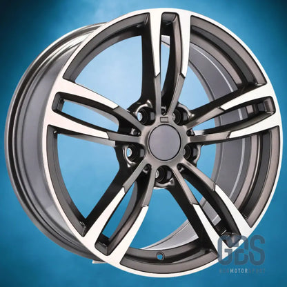 Pack 4 jantes Type 437M Gris poli BMW R17’’ X 8’’ ET34 - Jantes et pneus - GDS Motorsport