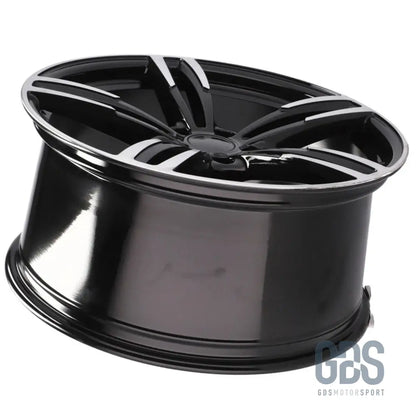 Pack 4 jantes type 437m noir poli bmw r17’’ x 8’’ et34 - jantes et pneus