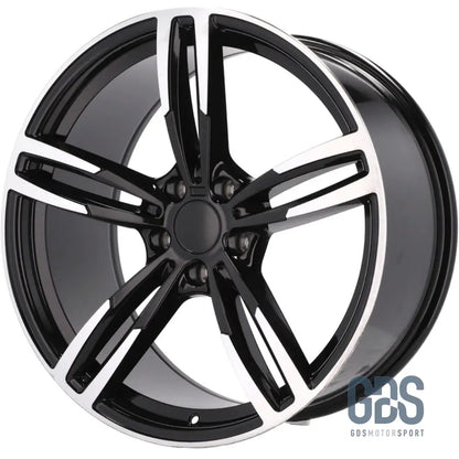 Pack 4 jantes Type 437M Noir poli BMW R17’’ X 8’’ ET34 - Jantes et pneus - GDS Motorsport