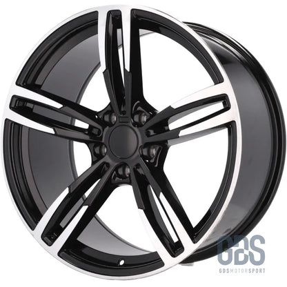 Pack 4 jantes type 437m noir poli bmw r20’’ x 8,5’’ et35 9,5’’ et40 - jantes et pneus