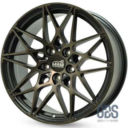 Pack 4 jantes Type 666M MAM Bronze BMW R20’’ X 8.5’’ ET35 Compétition - Jantes et pneus - GDS Motorsport