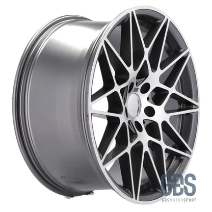 Pack 4 jantes Type 666M Gris face poli BMW R18 X 8,5’’ ET35 9,5’’ ET40 Compétition - Jantes et pneus - GDS Motorsport