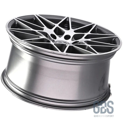 Pack 4 jantes type 666m gris face poli bmw r19’’ x 8,5’’ et35 9,5’’ et40 compétition - jantes et pneus