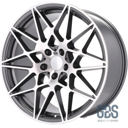 Pack 4 jantes Type 666M Gris face poli BMW R20 X 8,5’’ ET35 9,5’’ ET40 Compétition - Jantes et pneus - GDS Motorsport