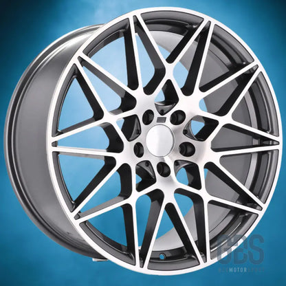 Pack 4 jantes type 666m gris face poli bmw r20 x 8,5’’ et35 9,5’’ et40 compétition - jantes et pneus