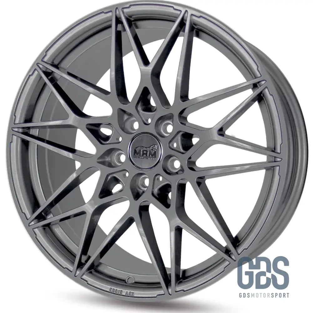 Pack 4 jantes Type 666M MAM Gris metalique BMW R19’’ X 8.5’’ ET35 Compétition - Jantes et pneus - GDS Motorsport