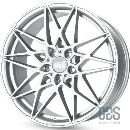 Pack 4 jantes type 666m mam gris bmw r19’’ x 8.5’’ et35 compétition - jantes et pneus