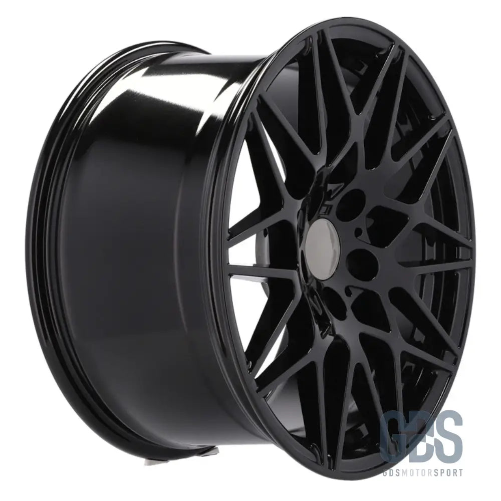 Pack 4 jantes type 666m noir bmw r17 x 7,5’’ et37 compétition - jantes et pneus