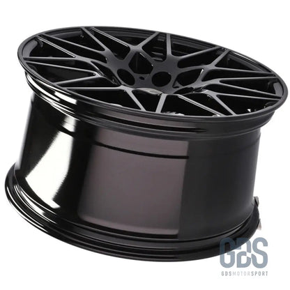 Pack 4 jantes type 666m noir bmw r17 x 7,5’’ et37 compétition - jantes et pneus