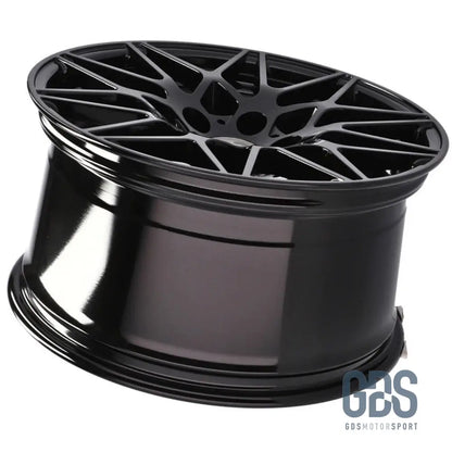 Pack 4 jantes Type 666M Noir BMW R17 X 7,5’’ ET37 Compétition - Jantes et pneus - GDS Motorsport