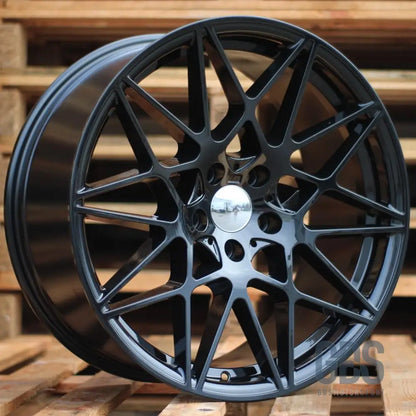 Pack 4 jantes type 666m noir bmw r18’’ x 8,5’’ et35 9,5’’ et40 compétition - jantes et pneus