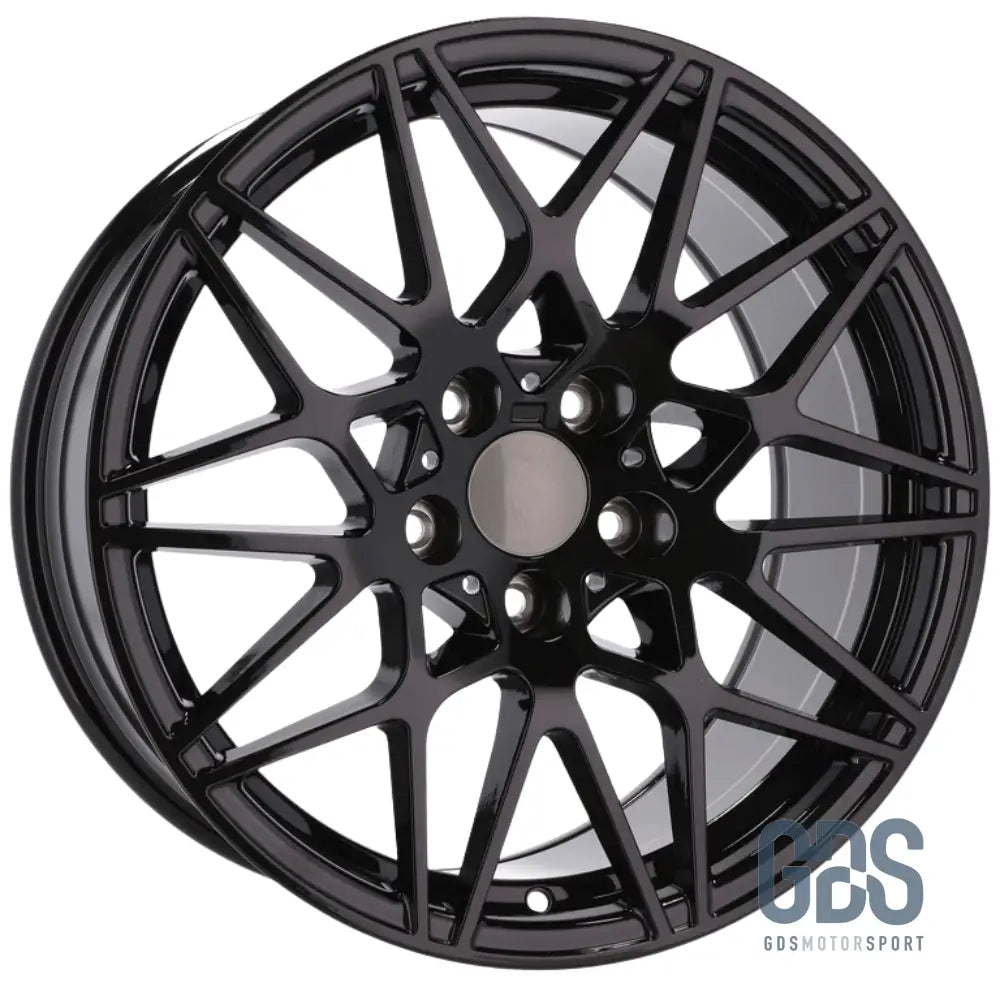 Pack 4 jantes Type 666M Noir BMW R19’’ X 8,5’’ ET35 9,5’’ ET40 Compétition - Jantes et pneus - GDS Motorsport