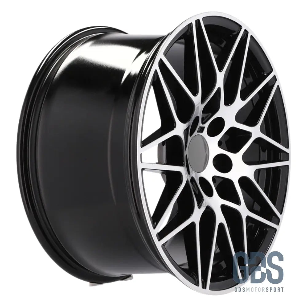 Pack 4 jantes Type 666M Noir face poli BMW R18’’ X 8,5’’ ET35 9,5’’ ET40 Compétition - Jantes et pneus - GDS Motorsport