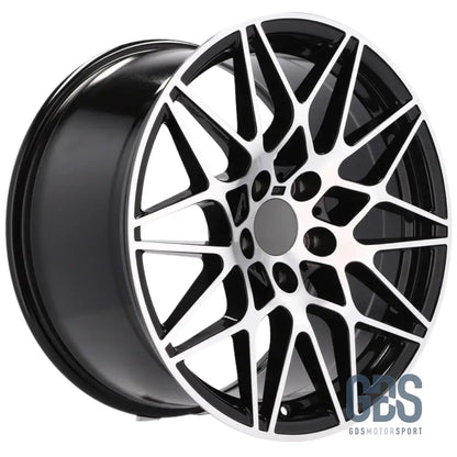 Pack 4 jantes Type 666M Noir face poli BMW R18’’ X 8,5’’ ET35 9,5’’ ET40 Compétition - Jantes et pneus - GDS Motorsport