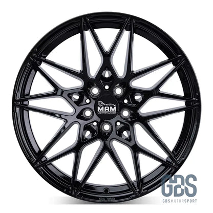 Pack 4 jantes Type 666M MAM Noir BMW R19’’ X 8.5’’ ET35 Compétition - Jantes et pneus - GDS Motorsport