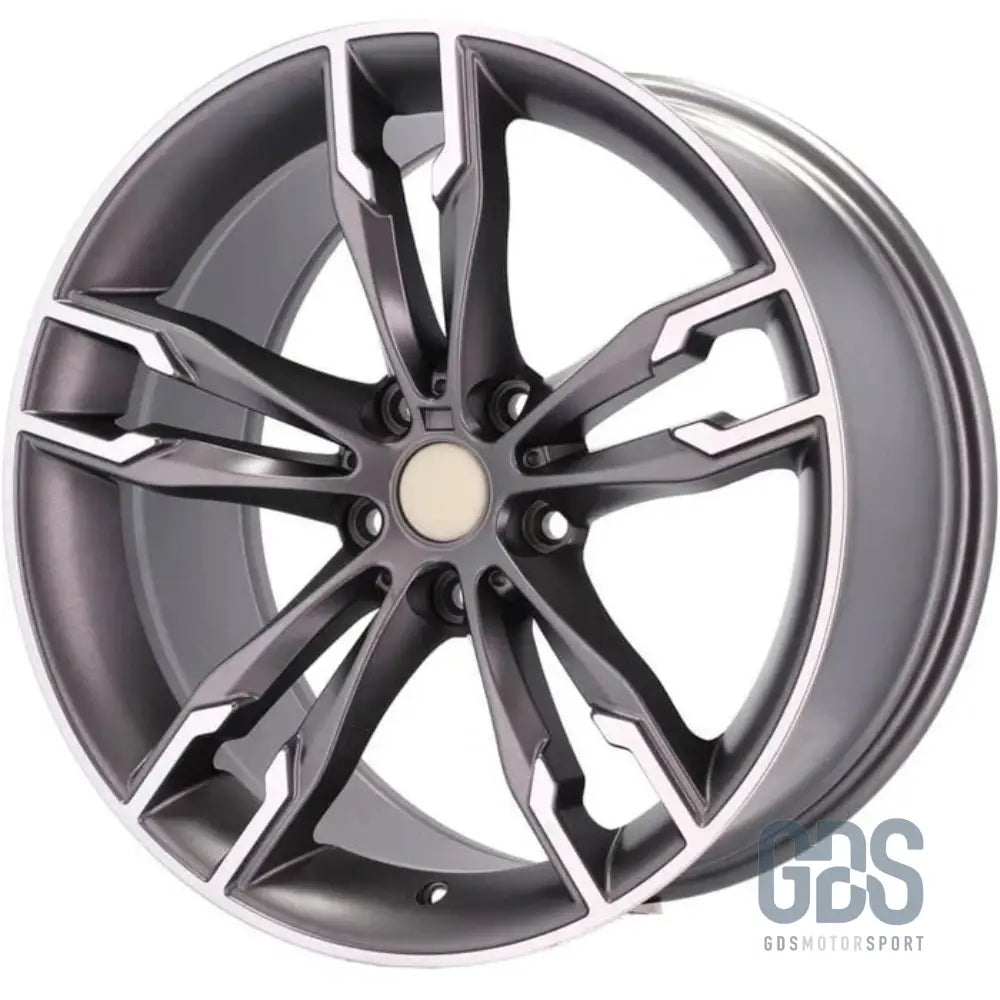 Pack 4 jantes type 668m gris poli bmw r17’’ x 8’’ et34 - jantes et pneus