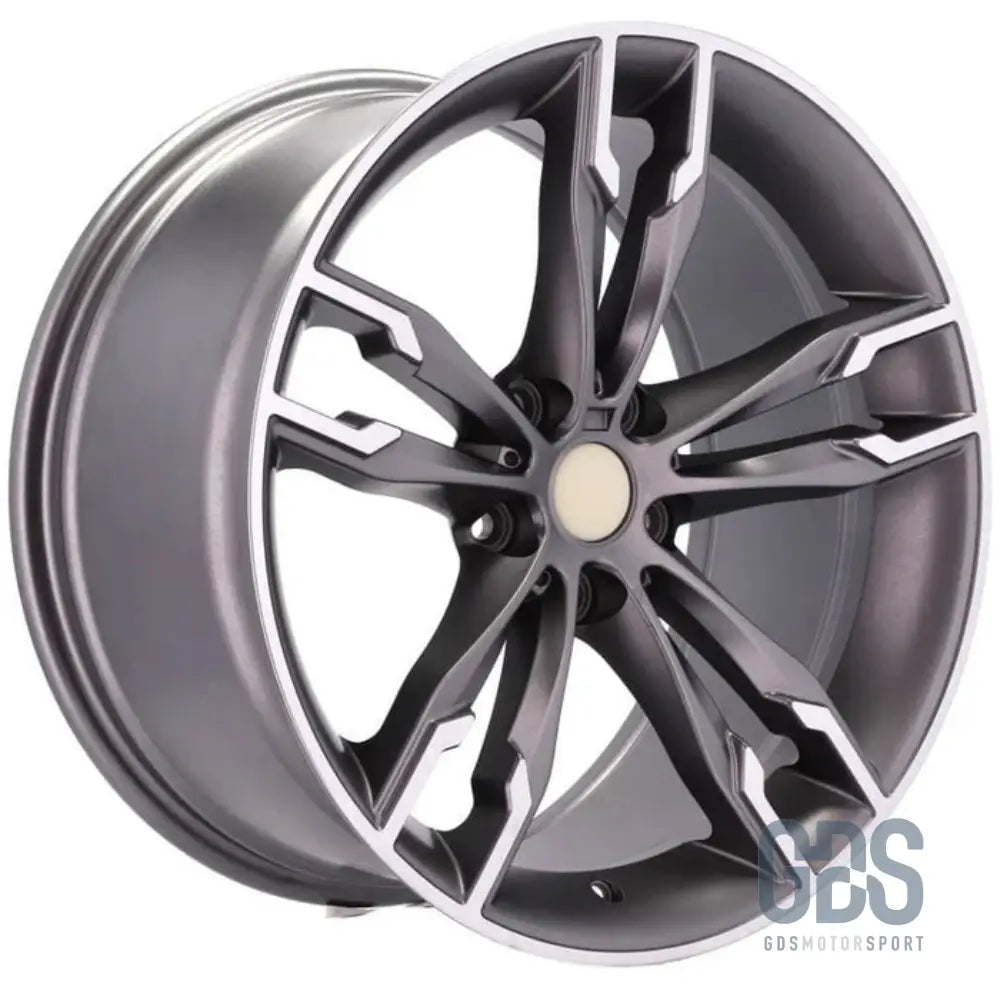 Pack 4 jantes type 668m gris poli bmw r17’’ x 8’’ et34 - jantes et pneus