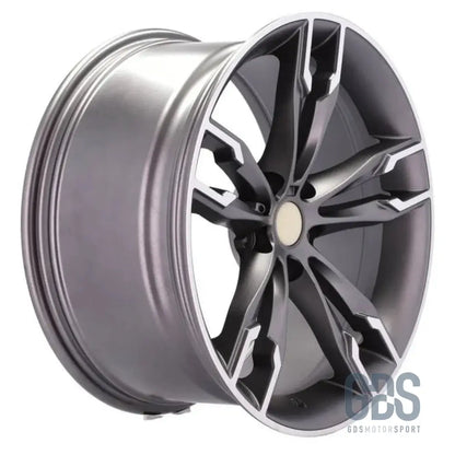 Pack 4 jantes type 668m gris poli bmw r17’’ x 8’’ et34 - jantes et pneus