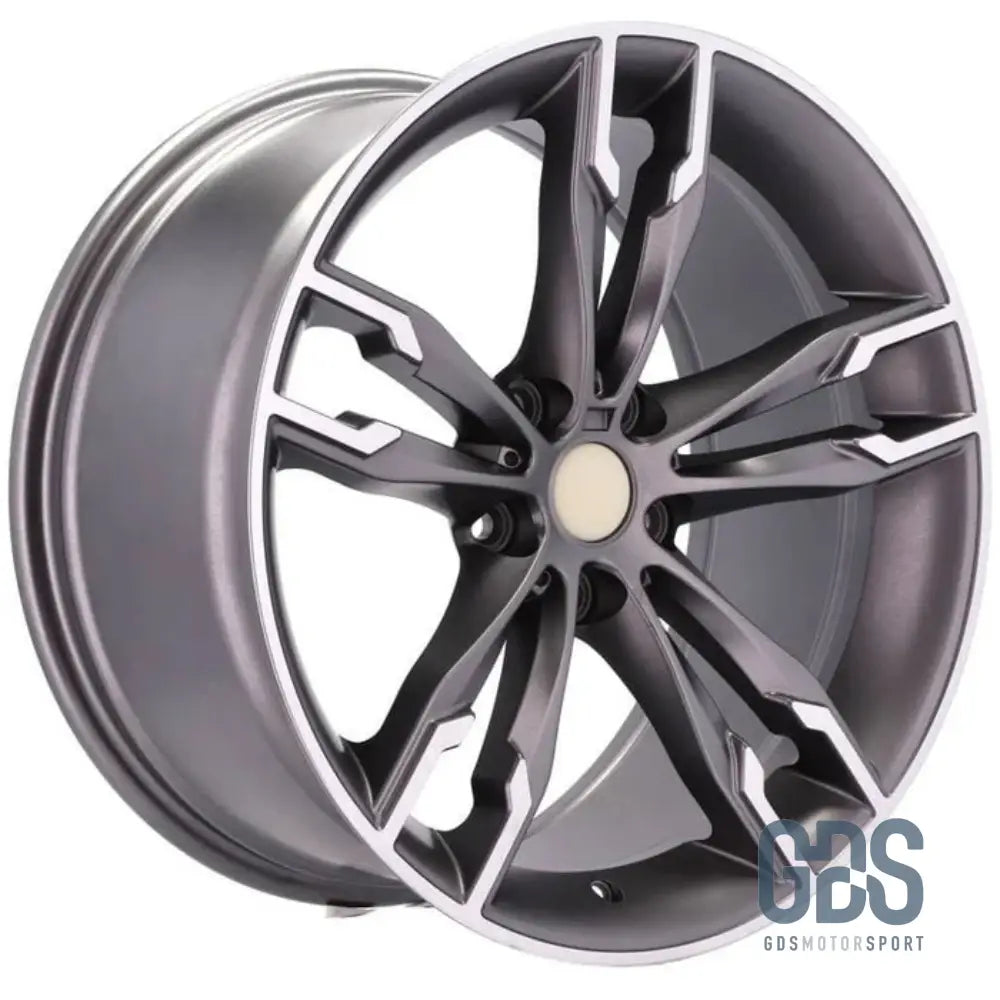 Pack 4 jantes type 668M Gris Poli BMW R17’’ X 8’’ ET34 - Jantes et pneus - GDS Motorsport