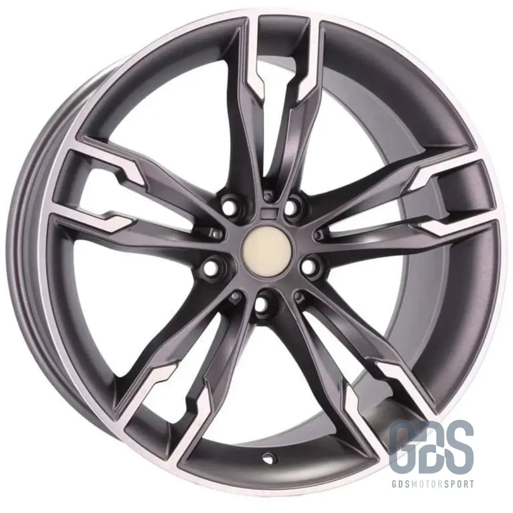 Pack 4 jantes type 668m gris poli bmw r18’’ x 9’’ et38 - jantes et pneus