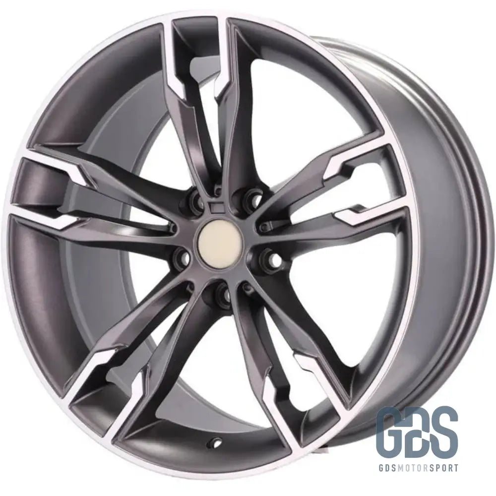 Pack 4 jantes type 668M Gris Poli BMW R18’’ X 9’’ ET38 - Jantes et pneus - GDS Motorsport
