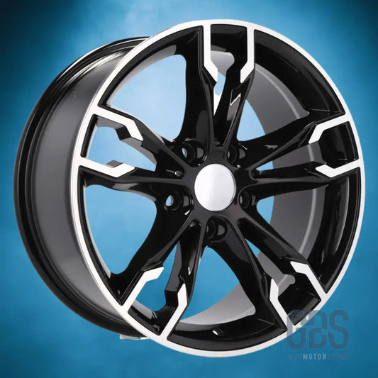 Pack 4 jantes type 668m noir poli bmw r17’’ x 8’’ et34 - jantes et pneus