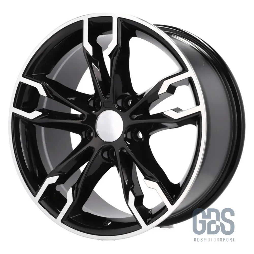 Pack 4 jantes type 668m noir poli bmw r17’’ x 8’’ et34 - jantes et pneus