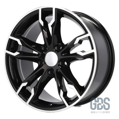 Pack 4 jantes type 668m noir poli bmw r17’’ x 8’’ et34 - jantes et pneus