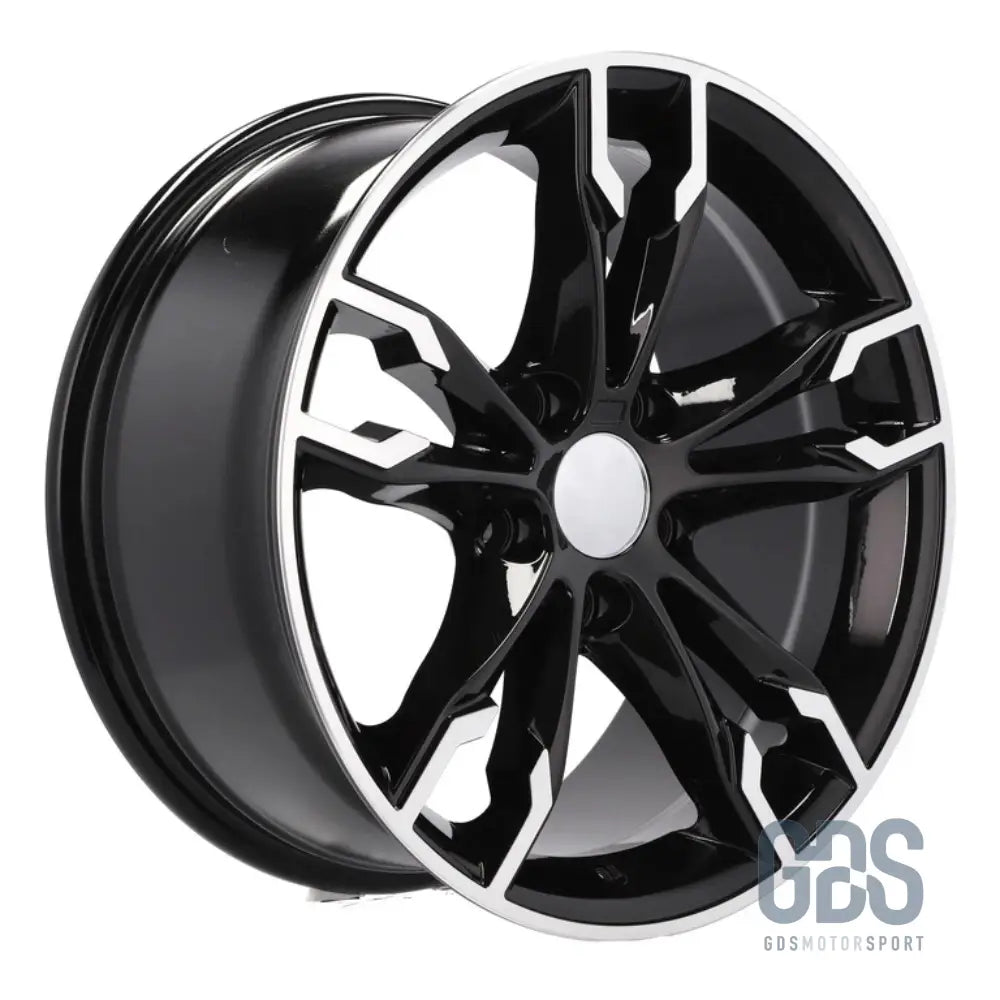 Pack 4 jantes type 668m noir poli bmw r17’’ x 8’’ et34 - jantes et pneus