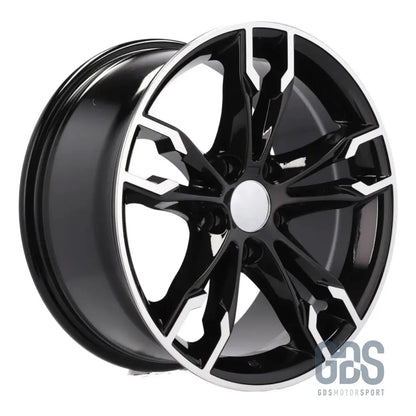 Pack 4 jantes type 668m noir poli bmw r17’’ x 8’’ et34 - jantes et pneus