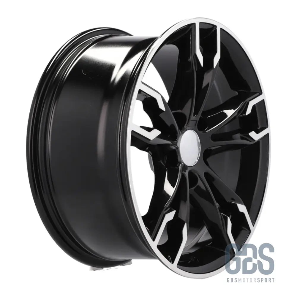 Pack 4 jantes type 668m noir poli bmw r17’’ x 8’’ et34 - jantes et pneus