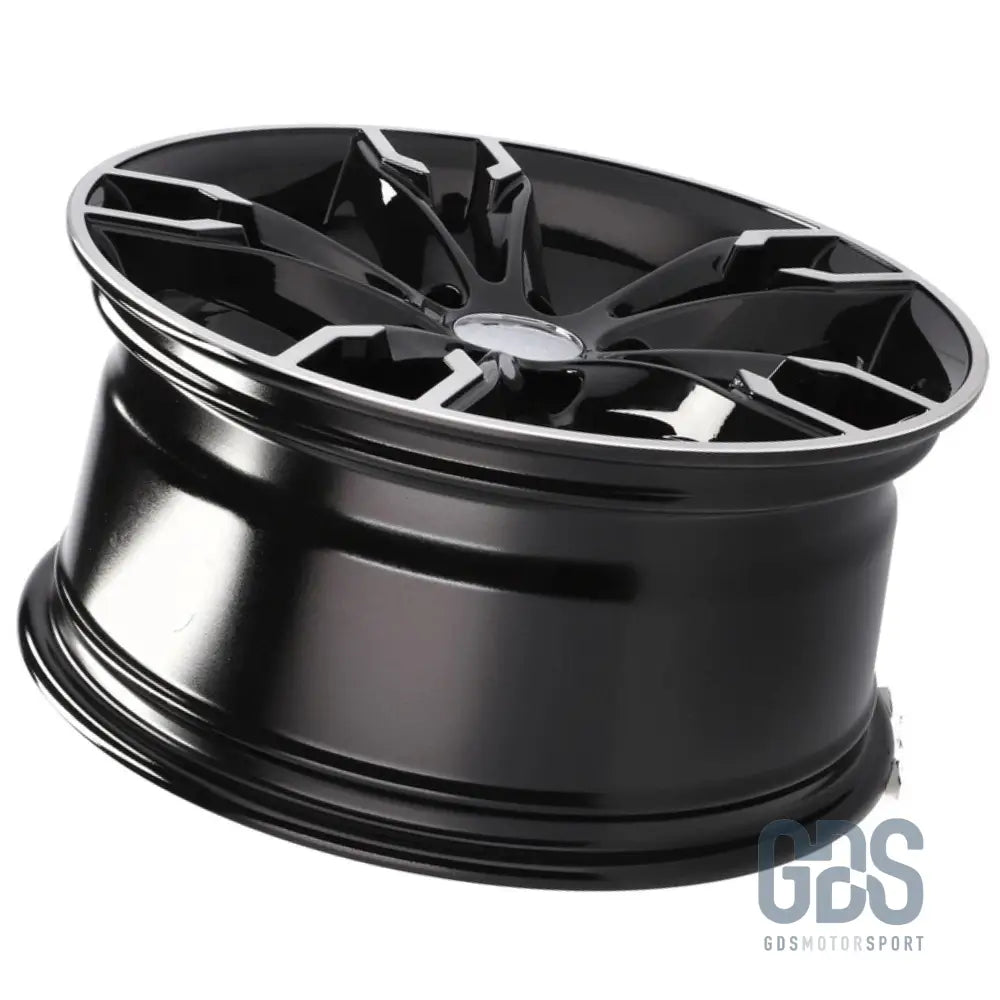 Pack 4 jantes type 668m noir poli bmw r17’’ x 8’’ et34 - jantes et pneus