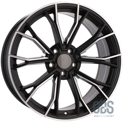 Pack 4 jantes type 669m noir poli bmw r19’’ x 8,5’’ et33 9,5’’ et38 - jantes et pneus